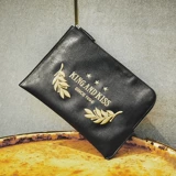 佑一良品 Трендовая модная сумка с петлей на руку, вместительная и большая маленькая сумка клатч, в корейском стиле, из натуральной кожи, 2019