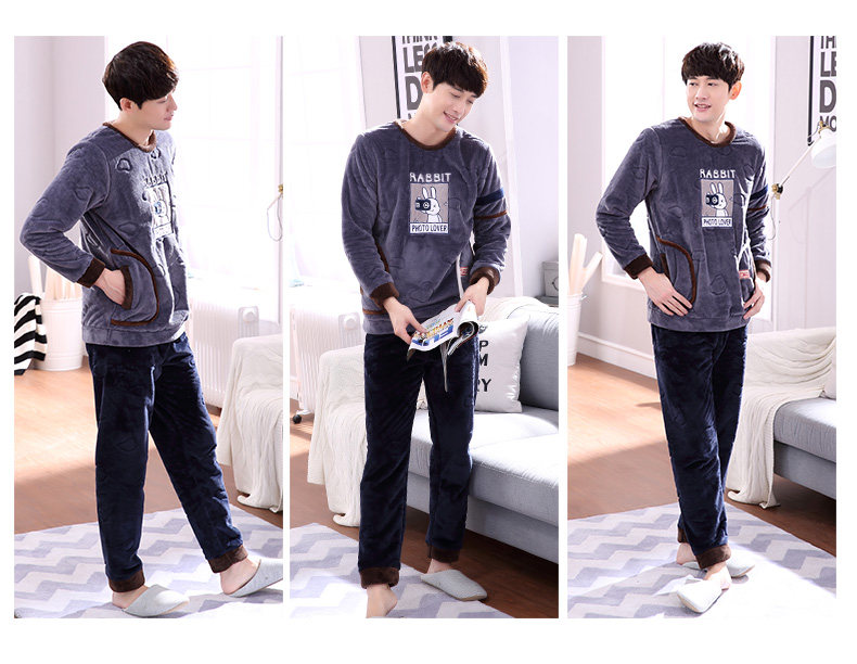 Pyjama mixte en Polyester Polyester  à manches longues - Ref 2988380 Image 39