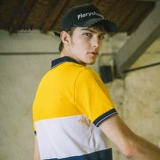 PLORY Осенняя трендовая футболка polo, короткий рукав, популярно в интернете