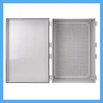 600*400*220 buckle waterproof junction box outdoor sealed ABS plastic base box flip electrical control cabinet