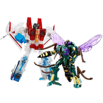 (Lien spécial pour le paiement final) Transformers Power Rangers BWVS-08 Starscream vs Wasp Warrior