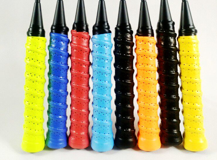 < Xiaohua > keel hand glue punching single keel badminton hand glue suction sweat with high quality low price 