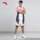 ANTA 경솔한 농구 유니폼 남자 여름 속건 기술 통기성 속건 프로 게임 농구 조끼 반바지 세트