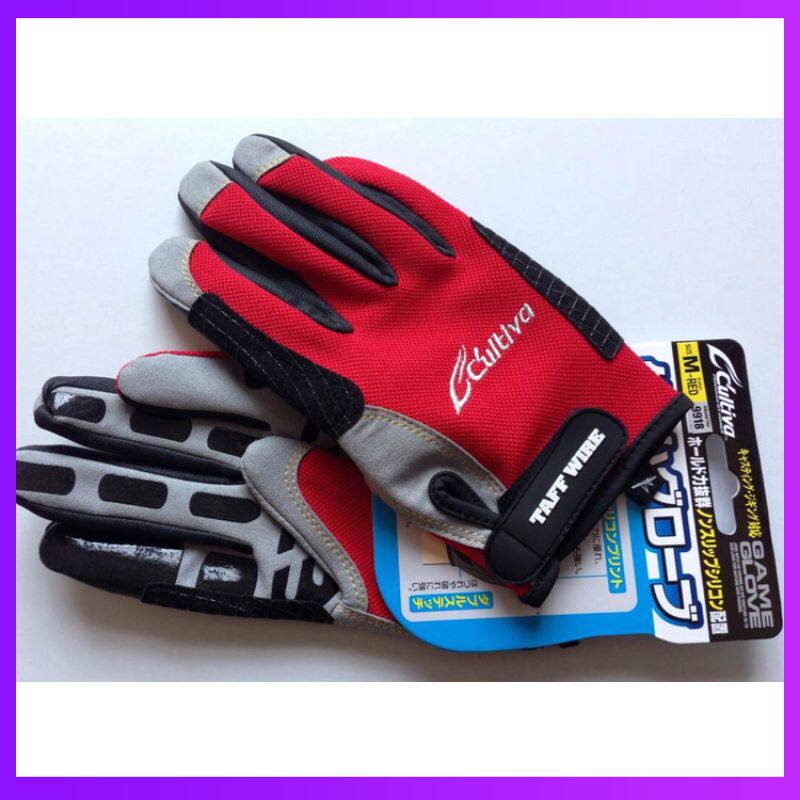 Japan OWNER Oana genuine pangling special gloves boat fishing iron plate sea iso fishing all finger anti-fish sting