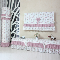 TV cabinet TV cover dust cover cloth IKEA modern simple custom fabric dust cover round beauty Gree Ding