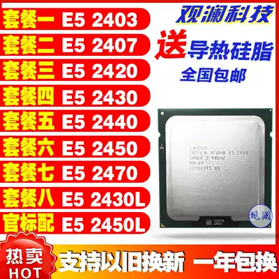 IntelE5 2403 2407 2420 2430 2440 2450 L1356 needle CPU roadmap