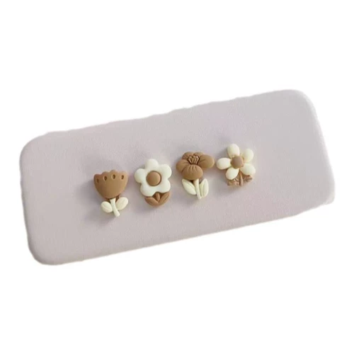 Очки на солнечной энергии, банка для хранения в форме цветка для школьников, система хранения, простой и элегантный дизайн