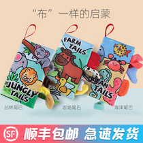 my first book Baby early education cloth book 0-3 years old Three-dimensional bite-and-tear 6-12 months educational toys