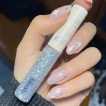 hoolika liquid eye shadow super shiny pearly shiny sequin bright crystal sparkling pink eye one drop of tearful and bright liquid