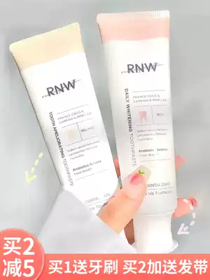 rnw toothpaste official flagship fermentation awakening breath fresh to calculus yellow tartar White family