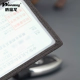 威富龙 Картхолдер подходит для мужчин и женщин для водительских прав, универсальный ультратонкий чехол, новая коллекция, из натуральной кожи