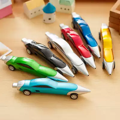 School season gift Japanese and Korean version of creative stationery Cartoon creativity can turn tire car Pen ballpoint pen wholesale primary school prizes printing logo