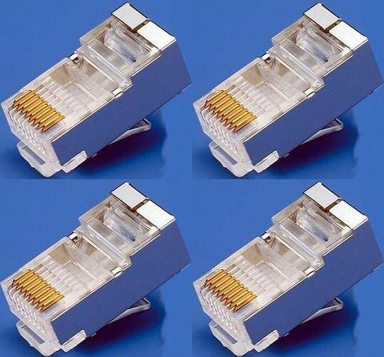 High Quality Network Crystal Head Super Class 5 Shielded Crystal Head