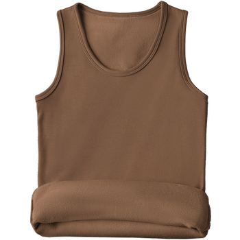 Thickened warm super soft velvet camisole with heat storage and constant temperature