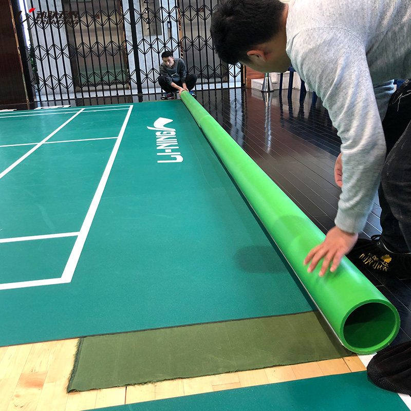 Badminton rubber pad retractor arena professional canvas retractor mobile badminton court retractor