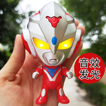 Genuine Chinese Superman Transformable Ott Toy Man doll Q version cake ornaments kindergarten boy twisted egg