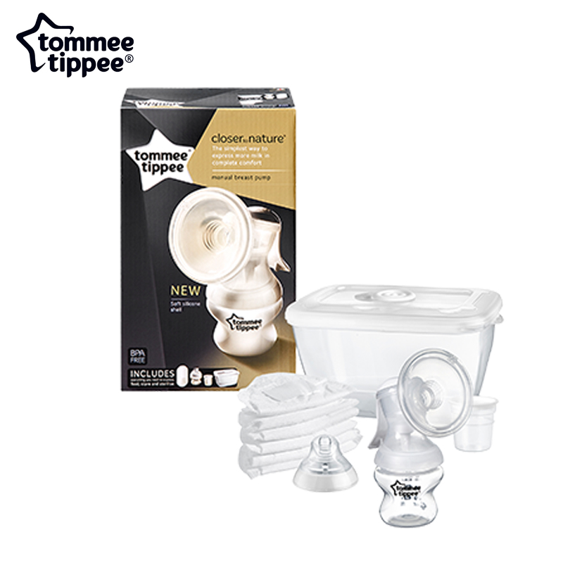 Tomei Tiandi anti-rising milk Manual silent breast pump Automatic large suction Pregnant women's supplies Portable milking device