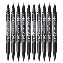 Special oil pen red blue black marker pen mark pen small double head pen logistics pen wholesale