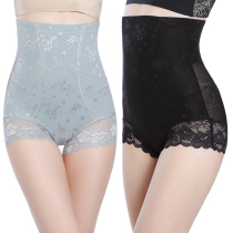 Tingmei Ruoya ultra-thin summer to strengthen postpartum breathable non-crimping high waist seamless abdomen waist hip shaping pants