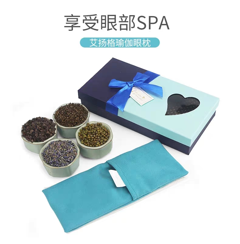 Yoga Eye Pillow Genuine Silk Lavender Removal Black Eye Circles Sleep Blindfold Aiyangg Meditation Lounger Assistive Accessories