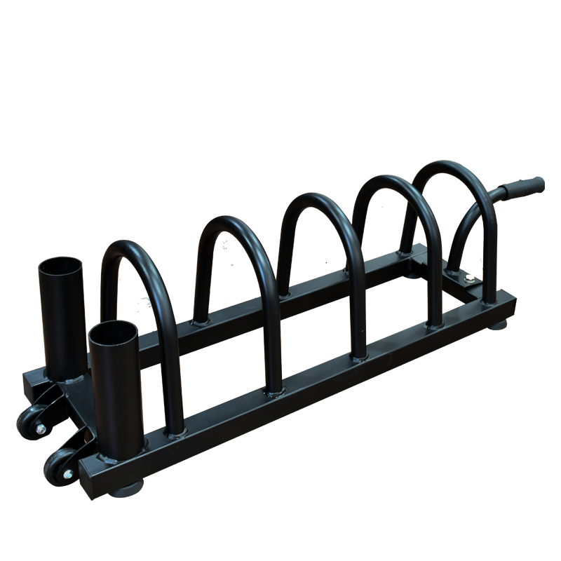 Removable barbell car Austrian pole storage rack barbell sheet storage rack place storage rack dumbbell sheet bell sheet cart