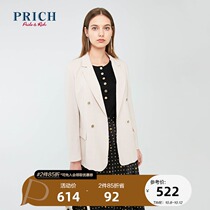 PRICH new casual retro classic slim suit jacket womens suit PRJKA6303N