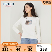 PRICH (shopping mall same model) 2021 New loose casual versatile T-shirt women PRLWB1201M