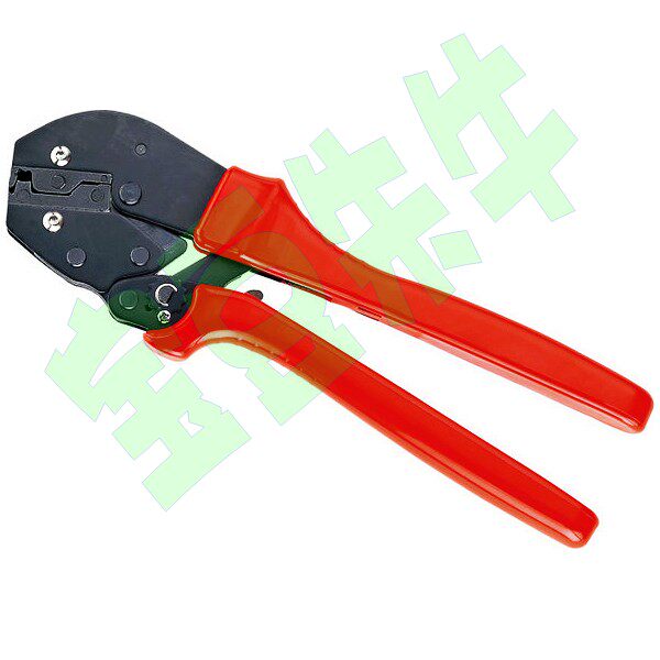AP-05FL Huasheng tri-color tool long handle labor-saving flag-shaped terminal 4 8 press wire pliers AP05FL FASEN
