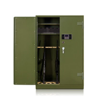 Sumette Electronic Lock Gun Cabinet Thickened Steel Sheet Ordering 95 Style Gun Cabinet Ammunition Cabinet Special Safe Army Green