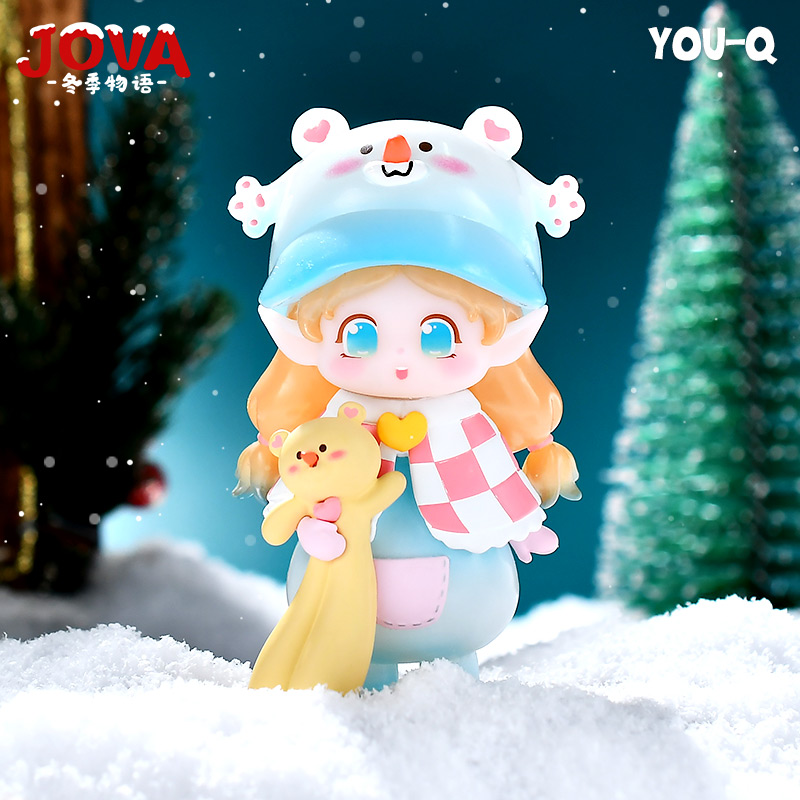 (FengYun comeback) JOVA Winter IoT series blind box tide play models Toys cute girl gift spot