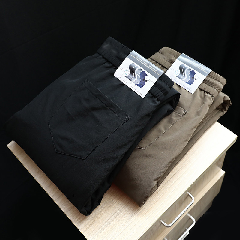 One can over winter 90 suede 4-layer lock warm winter male outdoor waterproof windproof and warm down trousers long pants