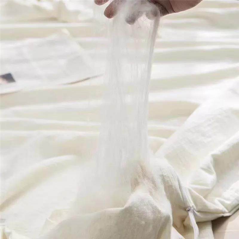 (Day Single End Goods old Guest into 6 catties Heavy Original 3800 now 198) combed full cotton fabric large bed silk quilt