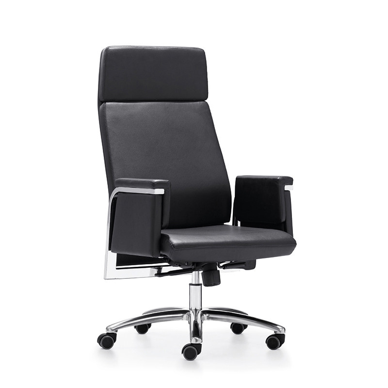 Boss table matching boss chair Fashion white manager chair Modern minimalist executive chair leather bow conference chair