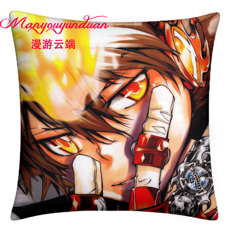 家庭教师彭格列boss十代目泽田纲吉x手套沙发汽车靠垫抱枕送礼物 品牌大促 家庭教师 靠垫 手套 送礼物 抱枕途虎网