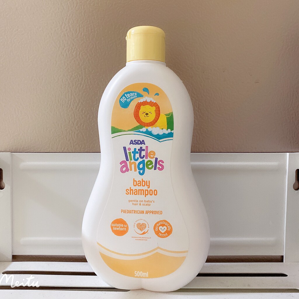 Spot British ASDA supermarket little angels little angel shampoo new version