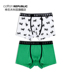 Bông Republic bông Republic Mordale Puppy in Mens Mid-eo phẳng góc Panties Set. 