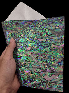 Natural Colored Shell with Cracks, Soft Shell with Adhesive Backing, Bendable 2A Abalone Paper, Fishing Gear, Nail Art,