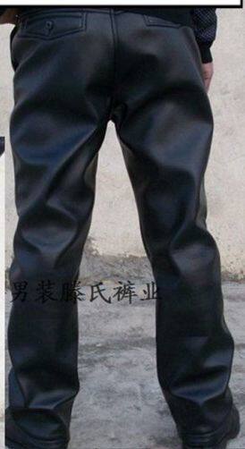Pantalon cuir homme serré pour hiver - Ref 1481043 Image 9