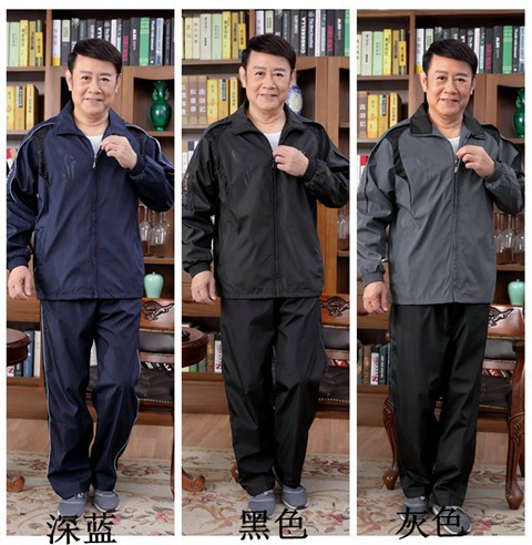 Bộ đồ thể thao nam xuân hè hai mảnh trung niên mỏng thể thao quần áo bố khô nhanh quần lửng XL - Thể thao sau set đồ thể thao nữ tay dài