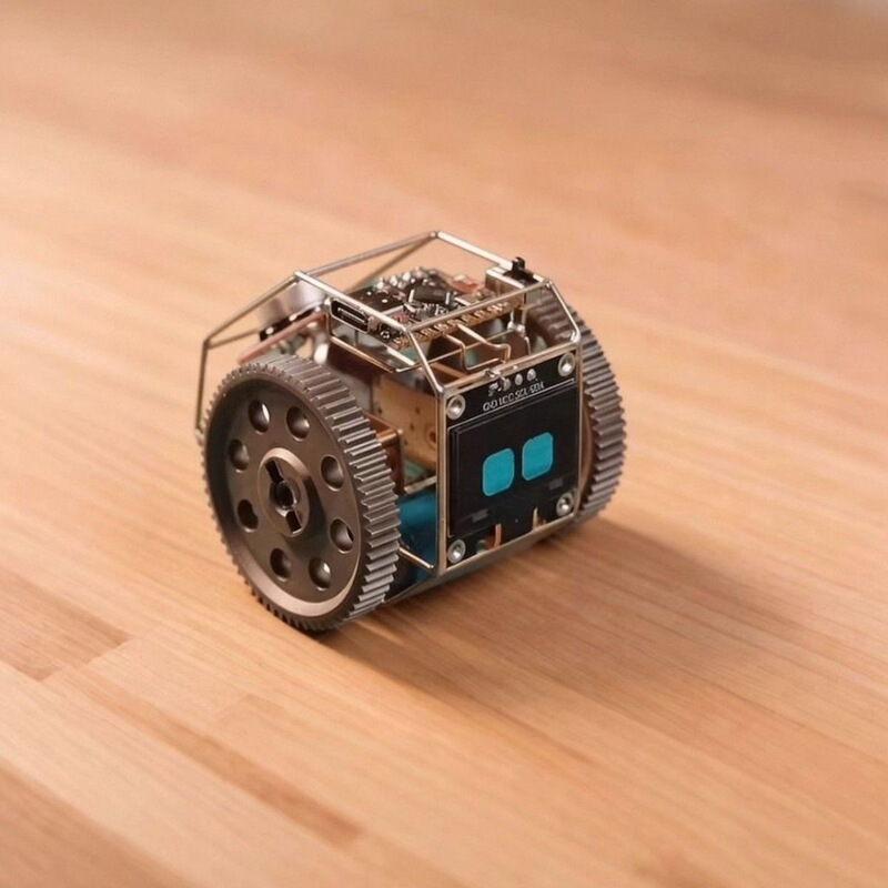 Desktop Robot DIY Material Kit Car Pet Intelligent Robot Kit Voice Ai Little Genius Creative Handicraft