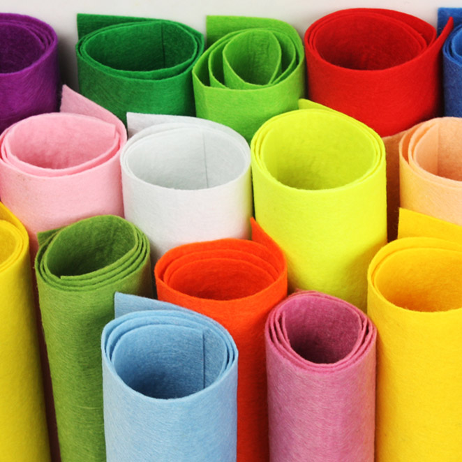 Large sheet 50 * 40CM Colour unwoven cloth unwoven cloth Kindergarten Handmade Diy Merry Materials Pendant fabric