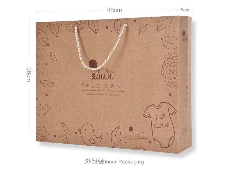 Trẻ sơ sinh sơ sinh ấm đồ lót hộp quà mùa thu và mùa đông cotton quần áo phù hợp với trẻ sơ sinh set quà công chúa cho bé gái