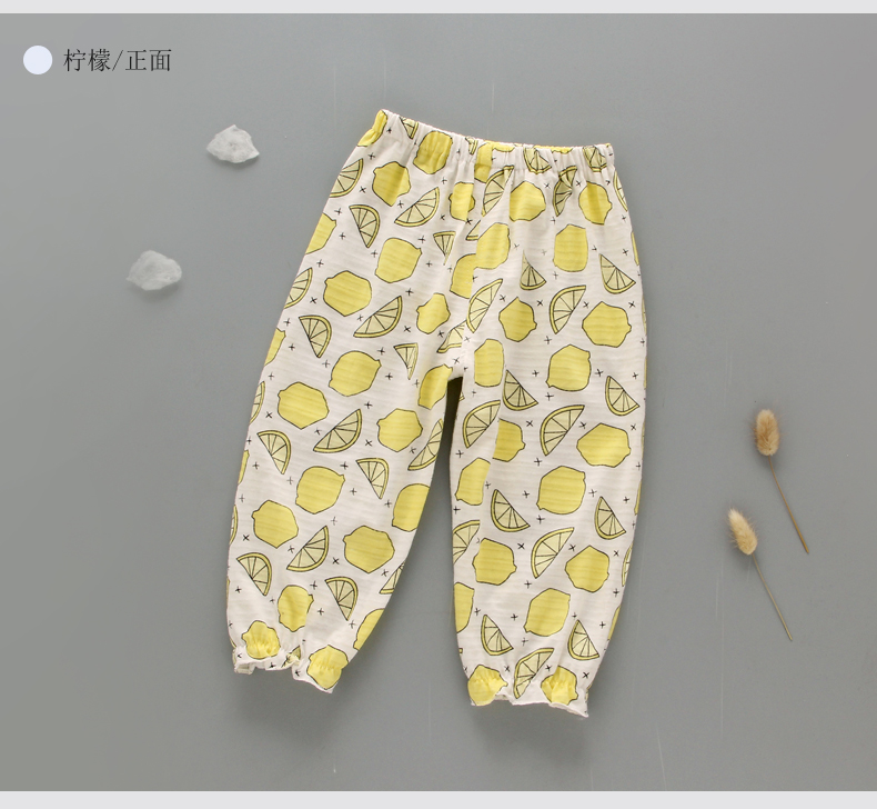 Quần bé sơ sinh quần mỏng bé muỗi mùa hè thoáng khí trẻ em trai gái mùa xuân quần cotton - Quần quần giả váy bé gái
