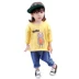 Quần bé gái hậu cung mùa xuân và quần mùa thu trẻ em quần rộng giản dị 2 quần bé sơ sinh quần jean nữ 1-3 tuổi mùa xuân thủy triều - Quần jean quần áo trẻ con Quần jean