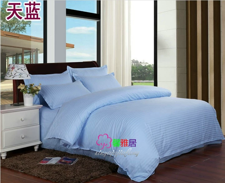 Chăn màu rắn bao gồm chăn bông bao gồm bông satin chăn đơn đôi - Quilt Covers