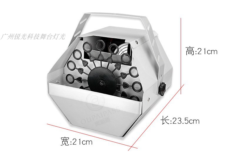 Giai đoạn Máy bong bóng Đám cưới Máy bong bóng Sân khấu Đám cưới Máy bong bóng Hiệu ứng Máy bong bóng đèn led nháy năng lượng mặt trời