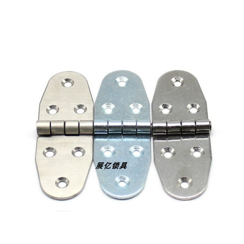 CL238-2 Distribution Cabinet Case Accessories 304 Stainless Steel Hinged Carbon Round Corner Hinge Fold Flat Open Hinge Bearing
