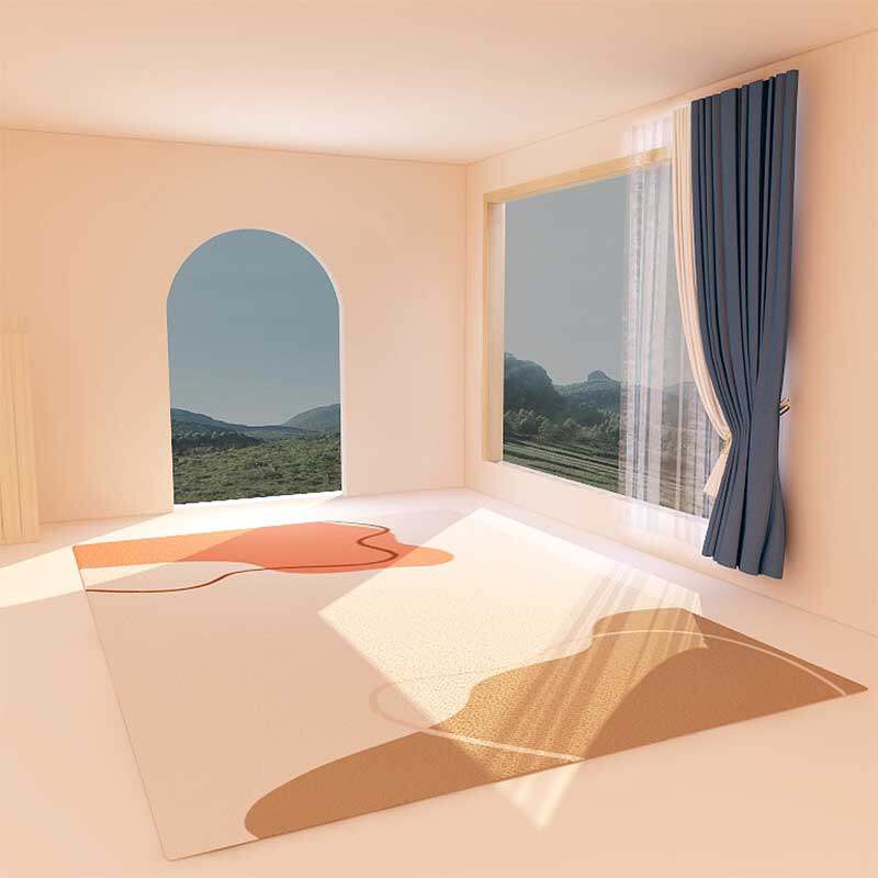 Nordic bedroom Carpet Original Morandi Wind minimalist Bedside Blanket Sofa Living Room Tea Table Mat mat Mind