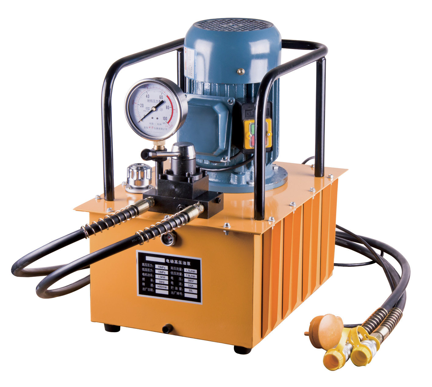Electric pump 0 75KWZCB-700AB hydraulic help pump dual loop oil manual pump 1 5KW2 2KW3 0KW