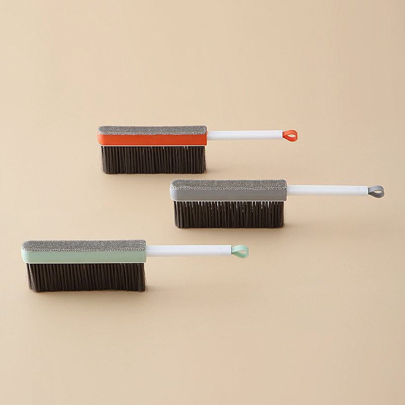 Bed brush sofa long handle sweep brush dust brush bedroom housecleaning bed brush cute broomstick artifact